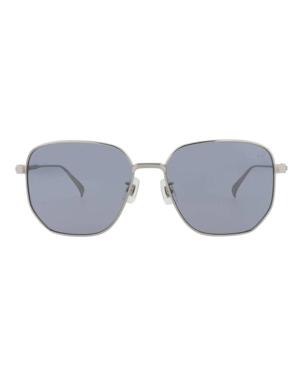 NEW DUNHILL men's square-frame sunglasses in titanium